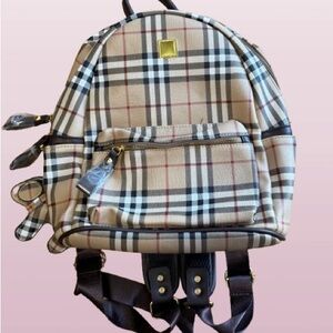 Medium Rucksack in Vintage Check.